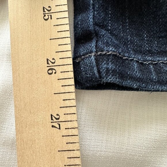 Gloria Vanderbilt Amanda Rhinestone Pocket Stretch Jeans Dark Blue Women's SZ 10 - Picture 8 of 14